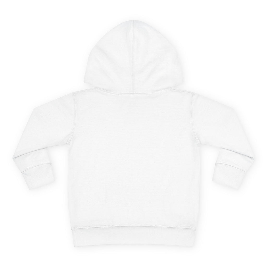 Toddler Hoodie — 'For His Glory' Floral Check Pullover