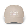 For His Glory Dad Cap – Embroidered Christian Baseball Hat